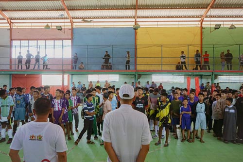 Wali Kota Dumai Resmi Buka Turnamen Futsal Student Futsal League 2023