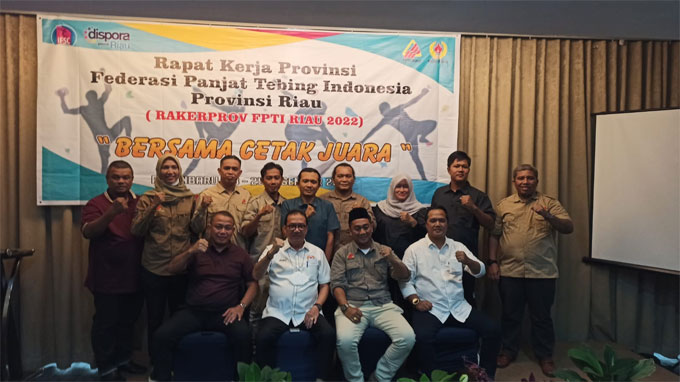 Rakerprov FPTI Riau, KONI Tekankan Harus Mampu Susun Program Terukur