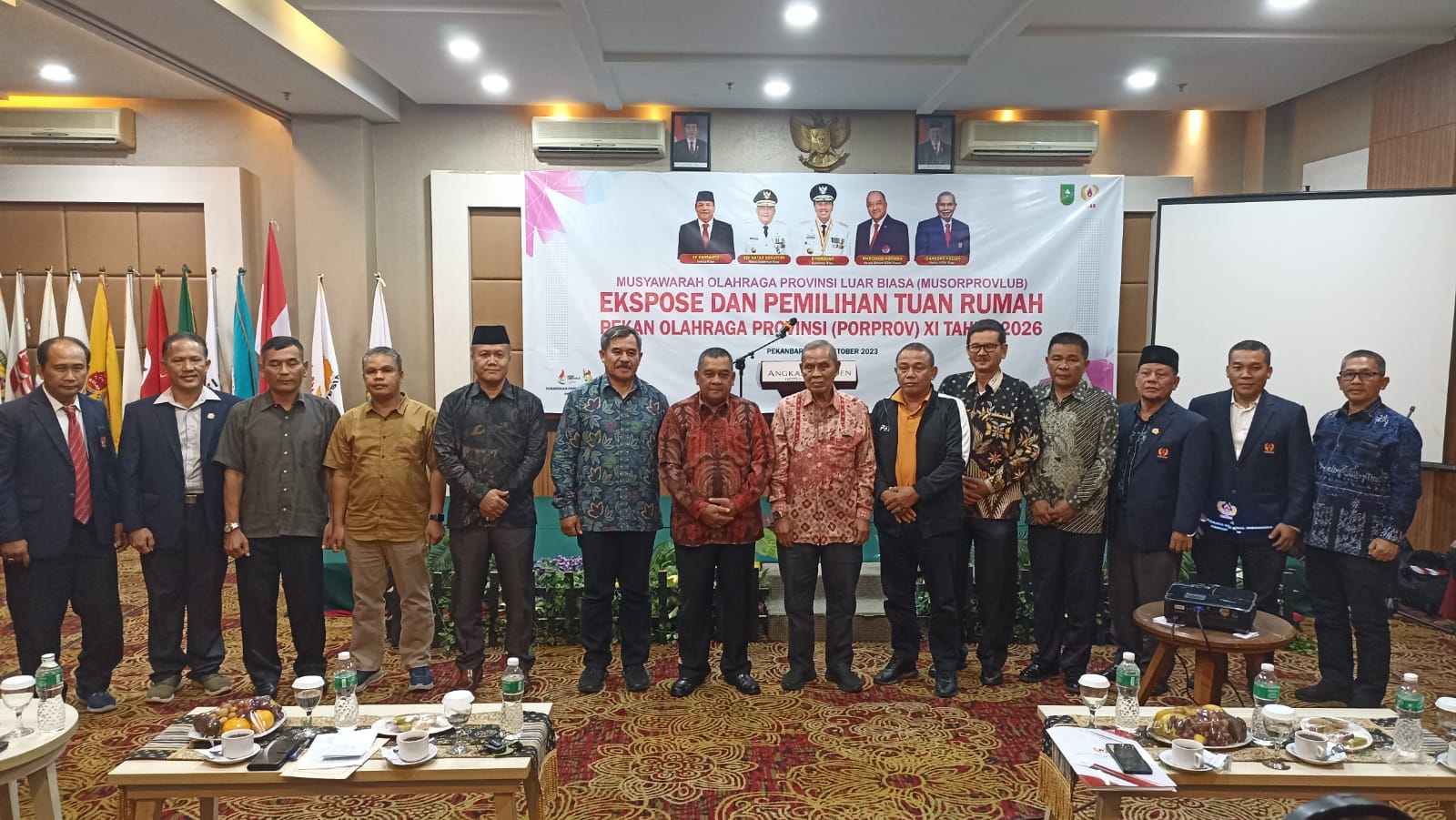 Siak dan Dumai Ditetapkan Sebagai Tuan Rumah Porprov XI Riau 2026
