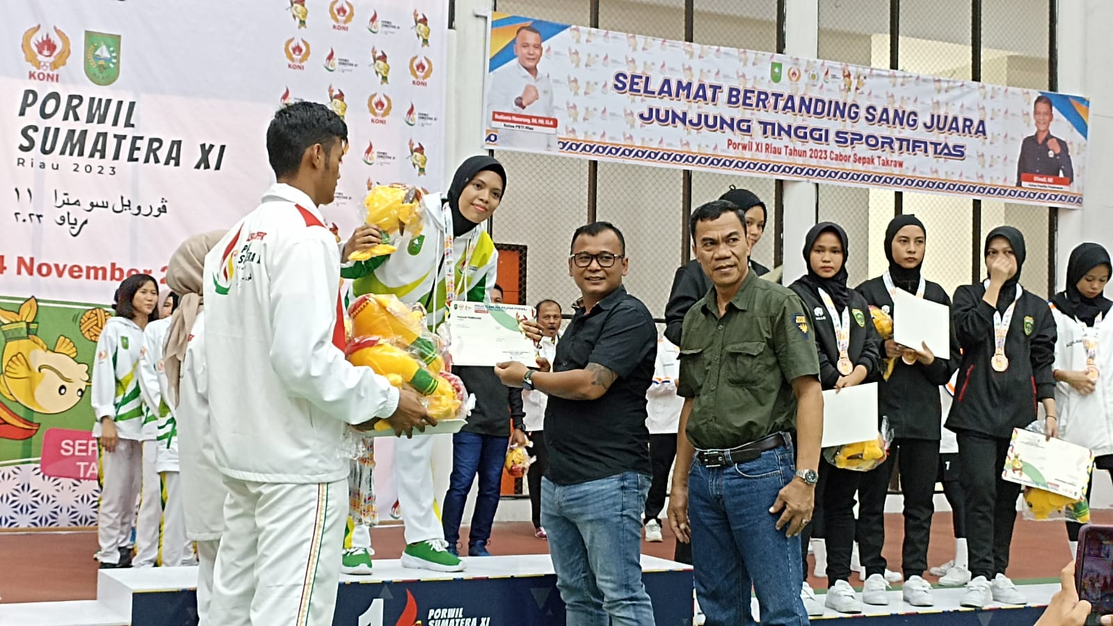 Cabor Sepak Takraw, Tim Regu Putri Pastikan Medali Emas untuk Riau