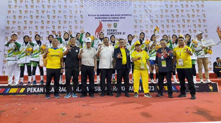 Tambah 7 Emas, Riau Dipastikan Juara Umum Porwil Sumatera XI