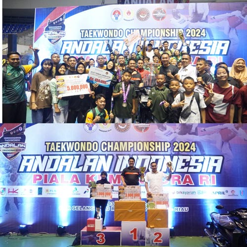 Kejuaraan Taekwondo Andalan Indonesia Sukses Digelar, Berikut Para Pemenangnya
