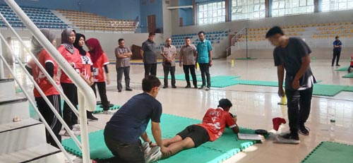 KONI Riau Tinjau Latihan Atlet PON Riau Terjadi Peningatan Fisik dan Pecahkan Rekor